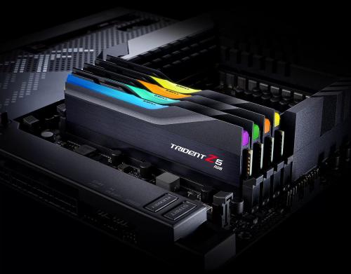 Модуль памяти G.Skill Trident Z5 DDR5 DIMM 5600MHz PC-44800 CL30 - 64Gb Kit (2x32Gb) F5-5600J3036D32GX2-TZ5RK. Фото 4 в описании