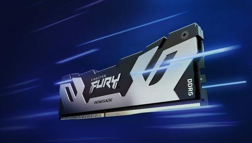 Модуль памяти Kingston Fury Renegade Silver DDR5 DIMM 6800MHz PC-54400 CL36 - 16Gb KF568C36RS-16. Фото 1 в описании