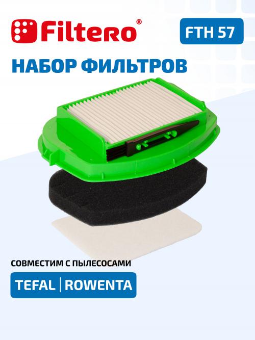 HEPA-фильтр Filtero FTH 57 TEF для пылесосов Tefal/Rowenta. Фото 1 в описании