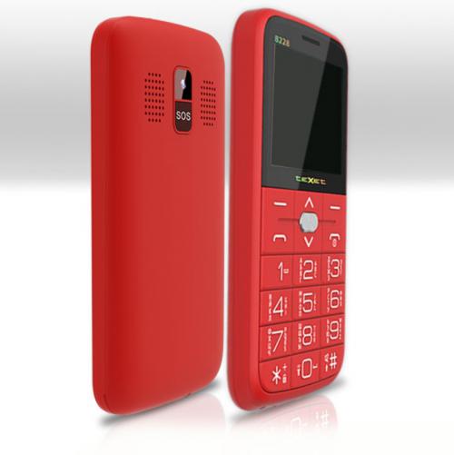 Сотовый телефон teXet TM-B228 Red. Фото 2 в описании