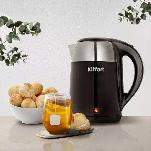 Чайник Kitfort KT-6647 2L. Фото 1 в описании