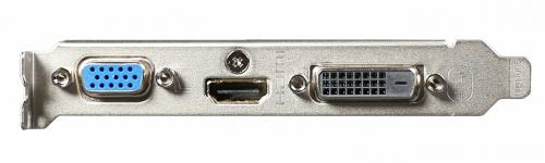 Видеокарта GigaByte GeForce GT 710 954Mhz PCI-E 2.0 2048Mb 1800Mhz 64 bit DVI HDMI HDCP GV-N710D3-2GL. Фото 2 в описании