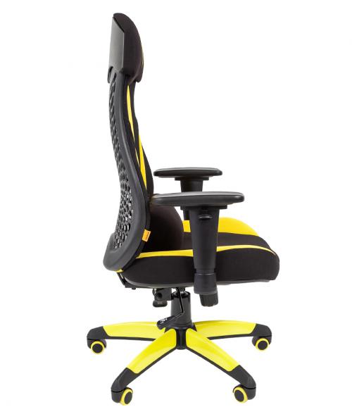 Компьютерное кресло Chairman Game 14 Black-Yellow 00-07022221. Фото 2 в описании