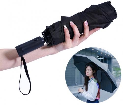 Зонт Xiaomi Empty Valley Automatic Umbrella WD1 Black. Фото 1 в описании