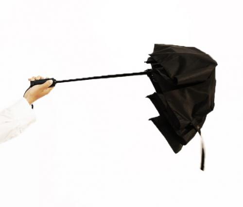 Зонт Xiaomi Empty Valley Automatic Umbrella WD1 Black. Фото 5 в описании