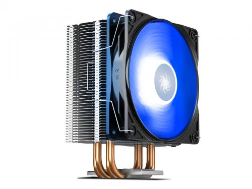 Кулер DeepCool Gammaxx 400 V2 Blue (Intel LGA1151/1150/1155/1366 AMD AM4/AM3+/AM3/AM2+/AM2/FM2+/FM2/FM1). Фото 9 в описании