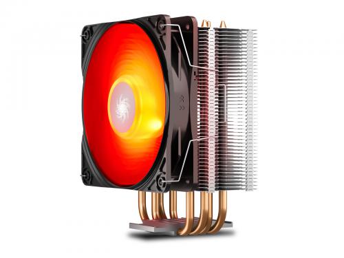 Кулер DeepCool Gammaxx 400 V2 Red (Intel LGA1151/1150/1155/1366 AMD AM4/AM3+/AM3/AM2+/AM2/FM2+/FM2/FM1). Фото 8 в описании