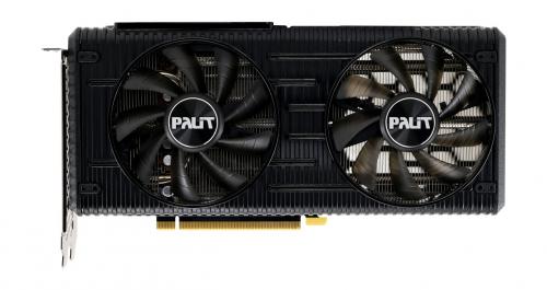 Видеокарта Palit GeForce RTX 3060 Dual 12Gb 1777Mhz PCI-E 4.0 12288Mb 15000Mhz 192 bit HDMI 3xDP HDCP NE63060019K9-190AD. Фото 2 в описании