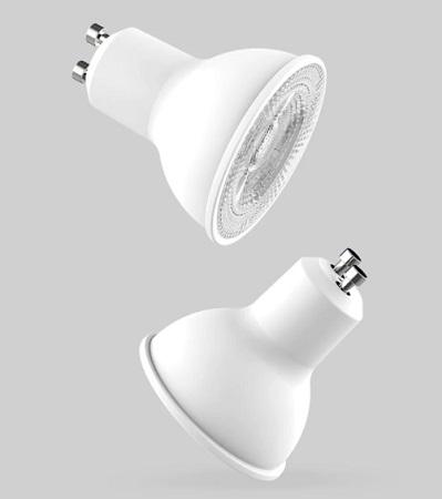 Лампочка Yeelight LED Smart Bulb W1 Dimmable GU10 4шт YLDP004. Фото 1 в описании