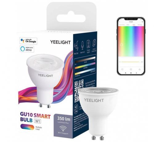 Лампочка Yeelight LED Smart Bulb Multicolor GU10 YLDP004-A. Фото 9 в описании