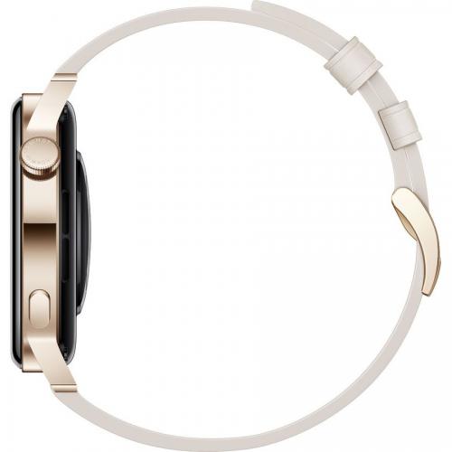 Умные часы Huawei GT 3 MIL-B19 Gold SS-White Leather 55027149. Фото 23 в описании