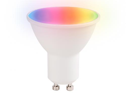 Лампочка SLS LED-08 RGB GU10 Wi-Fi SLS-LED-08WFWH. Фото 1 в описании