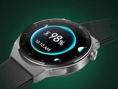 Умные часы Huawei Watch GT 3 Pro Odin-B19V Grey Leather Strap 55028474. Фото 20 в описании