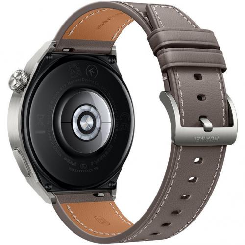 Умные часы Huawei Watch GT 3 Pro Odin-B19V Grey Leather Strap 55028474. Фото 27 в описании