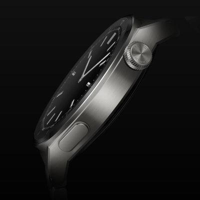 Умные часы Huawei Watch GT 3 Pro Odin-B19V Grey Leather Strap 55028474. Фото 4 в описании