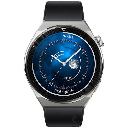 Умные часы Huawei Watch GT 3 Pro Odin-B19S Black Fluoroelastomer Strap 55028473. Фото 25 в описании