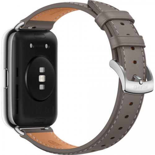 Умные часы Huawei Watch Fit 2 Yoda-B19V Nebula Grey Leather Strap 55029266. Фото 18 в описании