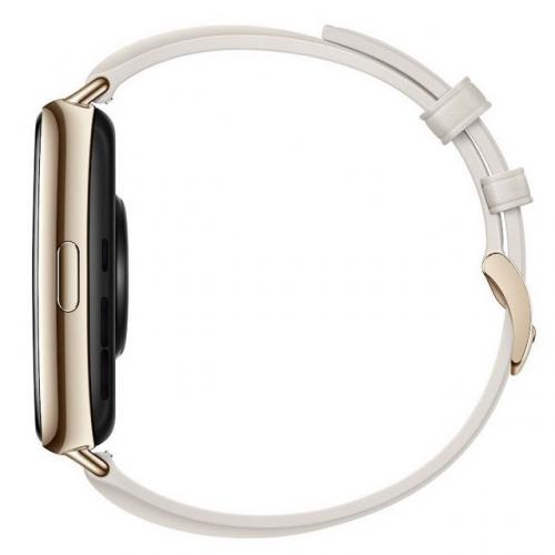 Умные часы Huawei Watch Fit 2 Yoda-B19V Moonlight White Leather Strap 55029265. Фото 4 в описании