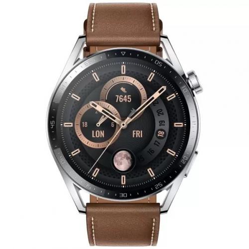 Умные часы Huawei Watch GT 3 Jupiter-B29V Brown Leather Strap 55028463. Фото 25 в описании