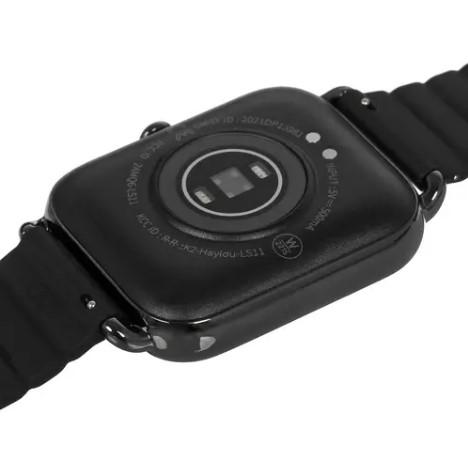 Умные часы Haylou RS4 Plus Silicon Strap LS11 Black. Фото 4 в описании