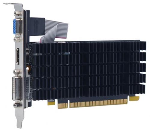 Видеокарта Afox GeForce GT 710 954Mhz PCI 2.0 2048Mb 1333Mhz 64 bit DVI-D HDMI VGA AF710-2048D3L5. Фото 1 в описании