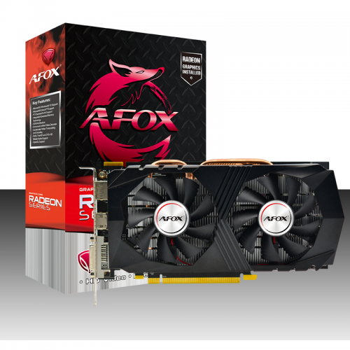 Видеокарта Afox AMD Radeon R9 370 860Mhz PCI-E 3.0 4096Mb 1600Mhz 64 bit DVI-D HDMI VGA AFR9370-4096D5H4. Фото 1 в описании
