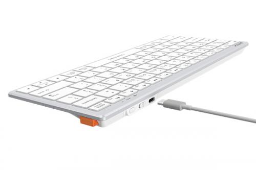 Клавиатура A4Tech Fstyler FBX51C White. Фото 2 в описании