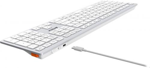 Клавиатура A4Tech Fstyler FBX50C White. Фото 3 в описании