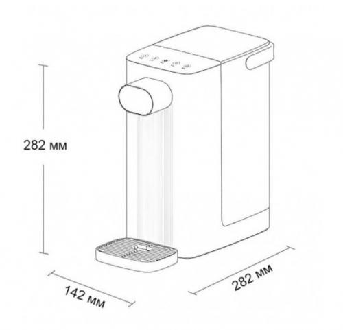 Термопот Xiaomi Scishare Water Heater S2303 3L White. Фото 6 в описании
