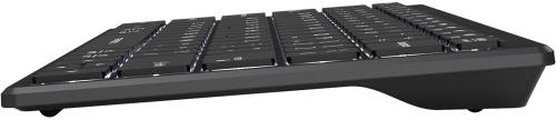 Клавиатура A4Tech Fstyler FX61 USB Slim Multimedia LED Grey-White. Фото 10 в описании