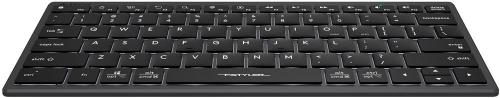 Клавиатура A4Tech Fstyler FX61 USB Slim Multimedia LED Grey-White. Фото 8 в описании