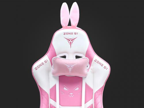 Компьютерное кресло Zone 51 Bunny Pink Z51-BUN-PI. Фото 1 в описании