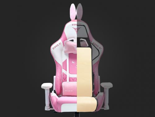 Компьютерное кресло Zone 51 Bunny Pink Z51-BUN-PI. Фото 3 в описании
