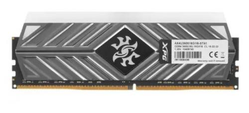 Модуль памяти A-Data DDR4 DIMM 3600MHz PC28800 CL18 - 16Gb AX4U360016G18I-ST41. Фото 1 в описании