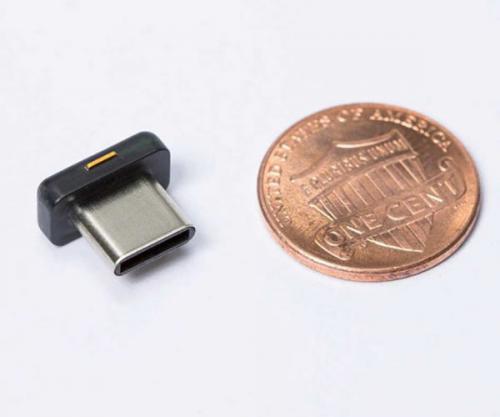 Устройство контроля доступа YubiKey 5C Nano. Фото 1 в описании