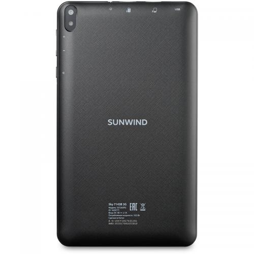 Планшет SunWind Sky 7143B 3G Black (Spreadtrum SC7731E 2.0GHz/1024Mb/16Gb/GPS/3G/Wi-Fi/Bluetooth/Cam/7/1024x600/Android). Фото 9 в описании