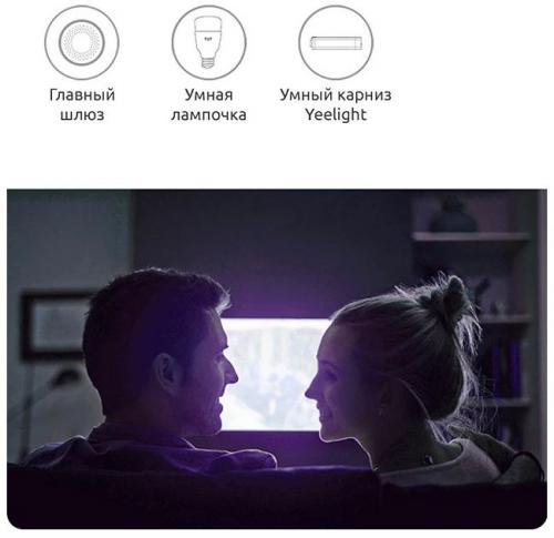 Умный карниз для штор yeelight smart electric curtain motor stitching track