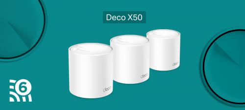 Wi-Fi роутер TP-LINK Deco X50-PoE 2-pack. Фото 1 в описании