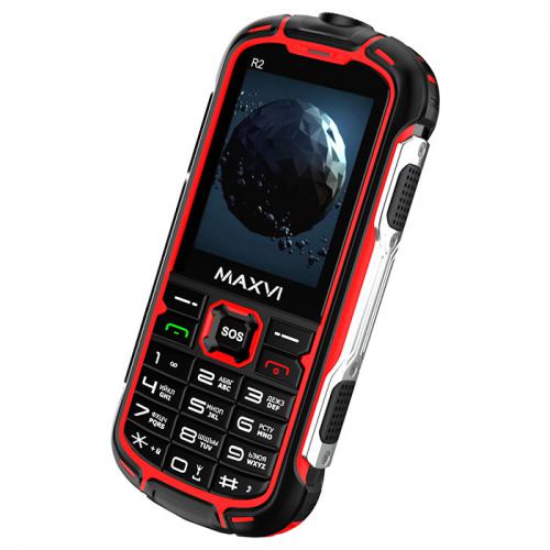 Сотовый телефон Maxvi R2 Red. Фото 7 в описании