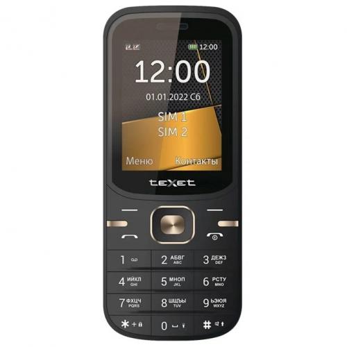 Сотовый телефон teXet TM-216 Black. Фото 1 в описании