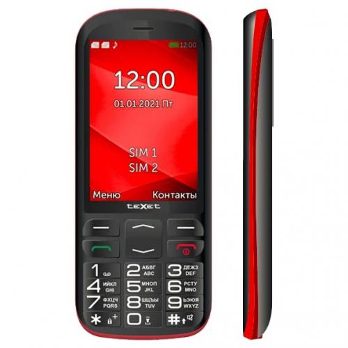 Сотовый телефон teXet TM-B409 Black-Red. Фото 2 в описании