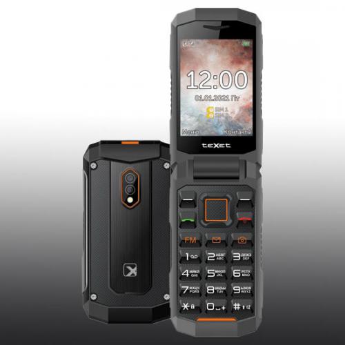 Сотовый телефон teXet TM-D411 Black. Фото 1 в описании