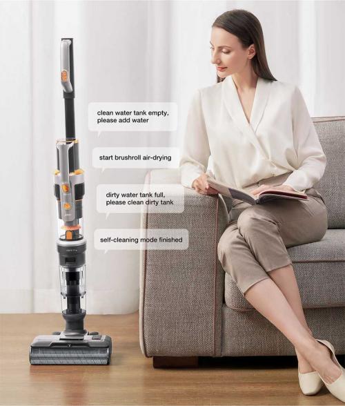 Пылесос Jimmy HW10 Pro Cordless Vacuum & Washer. Фото 10 в описании