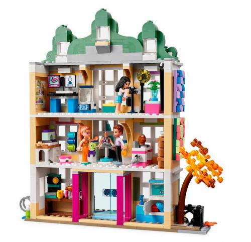 Lego Friends Художественная школа Эммы 844 дет. 41711. Фото 2 в описании