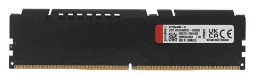 Модуль памяти Kingston Fury Beast DDR5 DIMM 5600MHz PC5-44800 CL40 32Gb KF556C40BB-32. Фото 1 в описании