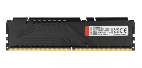 Модуль памяти Kingston Fury Beast Black DDR5 DIMM 6000MHz PC-48000 CL40 - 32Gb KF560C40BB-32. Фото 1 в описании