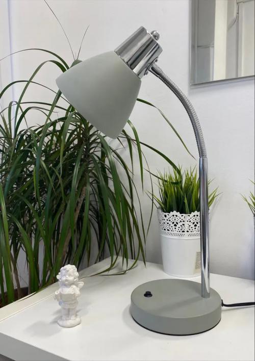 Настольная лампа Трансвит Руна на основании Matte Grey. Фото 2 в описании