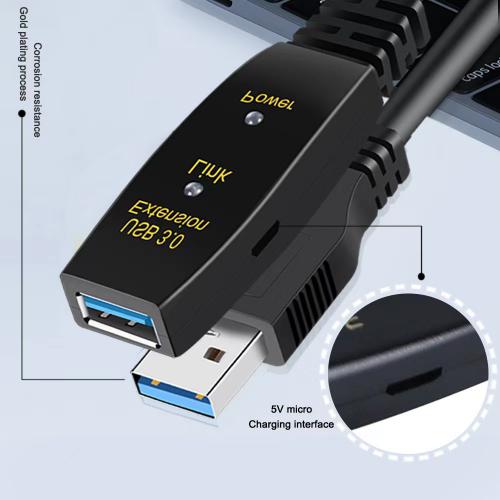 Аксессуар KS-is USB 3.2 AM-AF 5m KS-776-5. Фото 1 в описании