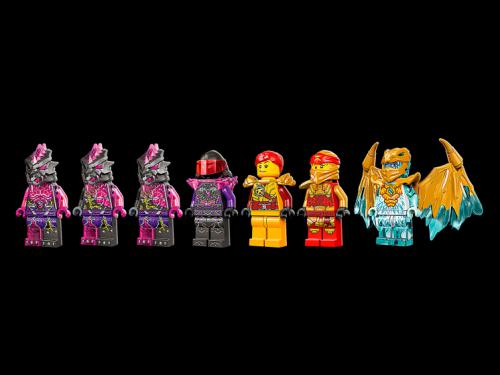 Конструктор Lego Ninjago Kais Golden Dragon Raider 624 дет. 71773. Фото 4 в описании