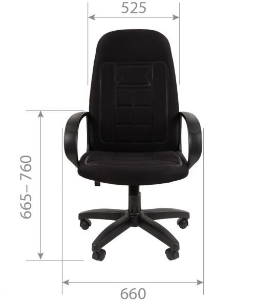Компьютерное кресло Chairman 727 OS-01 Black 00-07122795. Фото 1 в описании